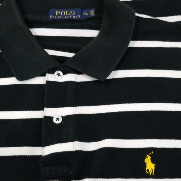 Polo by Ralph Lauren men's black & white xl shirt - Picture 8 of 8